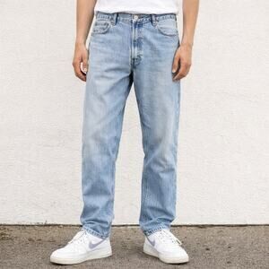 Vintage 90s Calvin Klein Easy Fit Jeans Men’s 34x34 Light Wash Denim